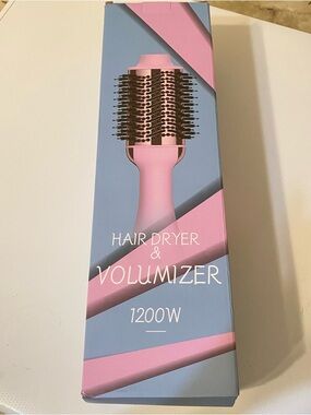 Pink Hair Dryer & Volumizer 1200W